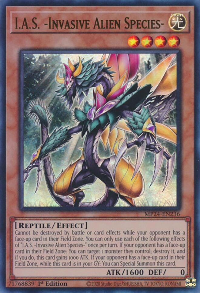 I.A.S. -Invasive Alien Species- [MP24-EN236] Ultra Rare | Jomio and Rueliete's Cards and Comics