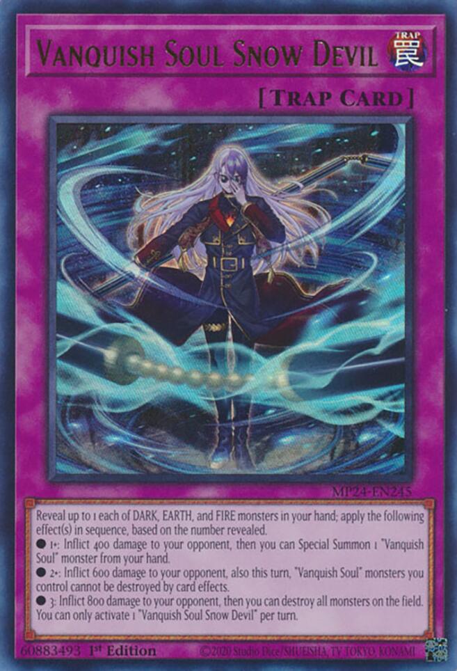 Vanquish Soul Snow Devil [MP24-EN245] Ultra Rare | Jomio and Rueliete's Cards and Comics