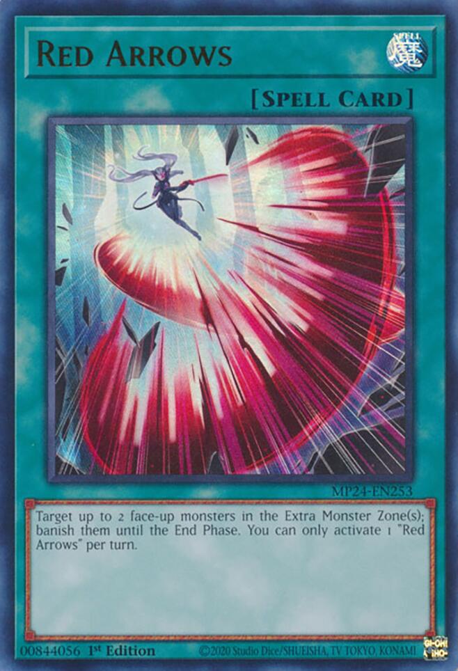 Red Arrows [MP24-EN253] Ultra Rare | Jomio and Rueliete's Cards and Comics