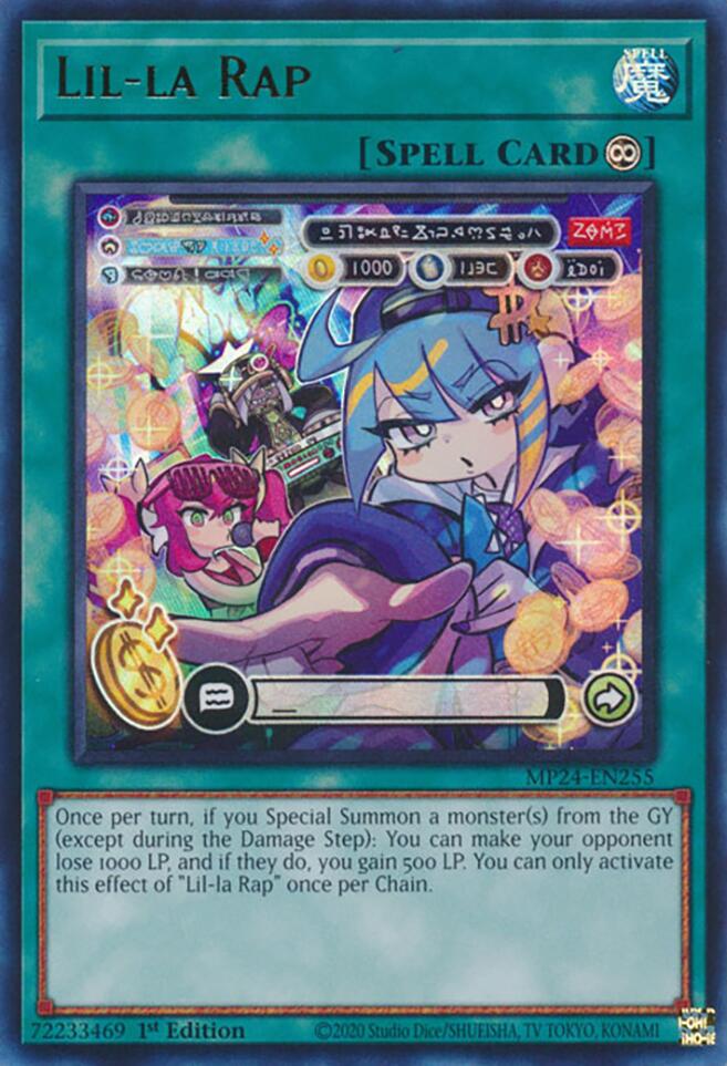 Lil-la Rap [MP24-EN255] Ultra Rare | Jomio and Rueliete's Cards and Comics