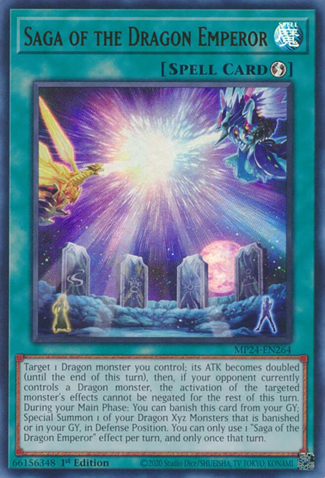 Saga of the Dragon Emperor [MP24-EN264] Ultra Rare | Jomio and Rueliete's Cards and Comics