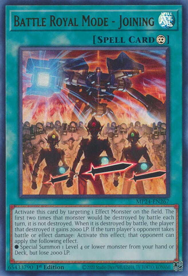 Battle Royal Mode - Joining [MP24-EN267] Ultra Rare | Jomio and Rueliete's Cards and Comics