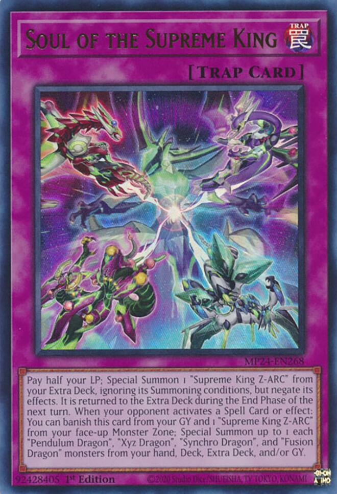 Soul of the Supreme King [MP24-EN268] Ultra Rare | Jomio and Rueliete's Cards and Comics