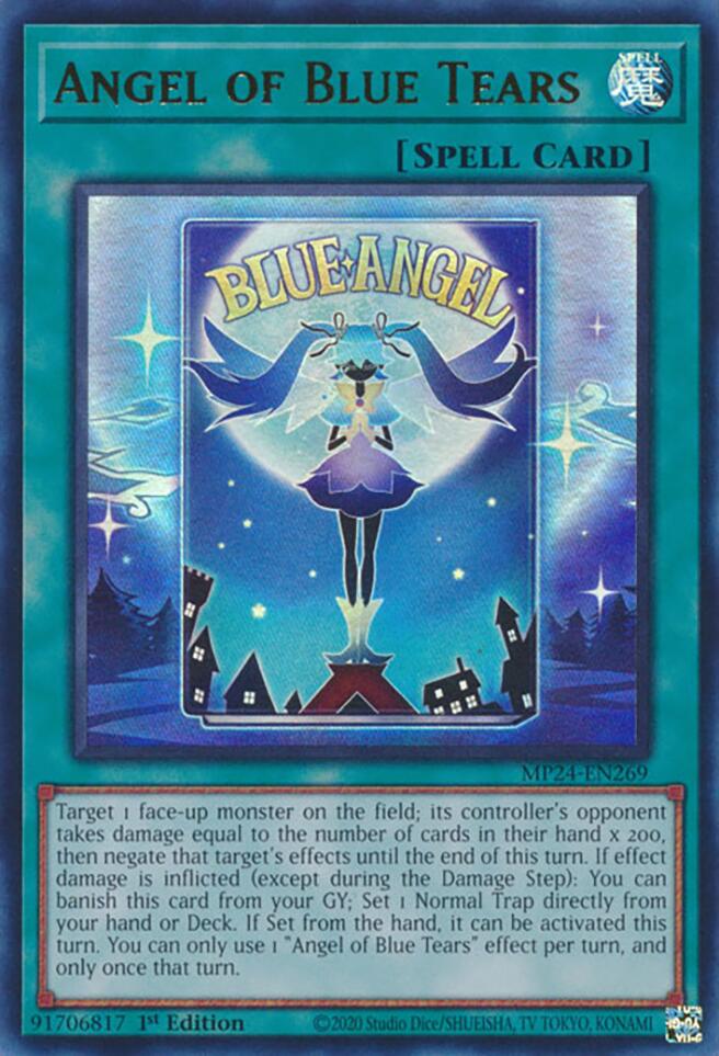 Angel of Blue Tears [MP24-EN269] Ultra Rare | Jomio and Rueliete's Cards and Comics