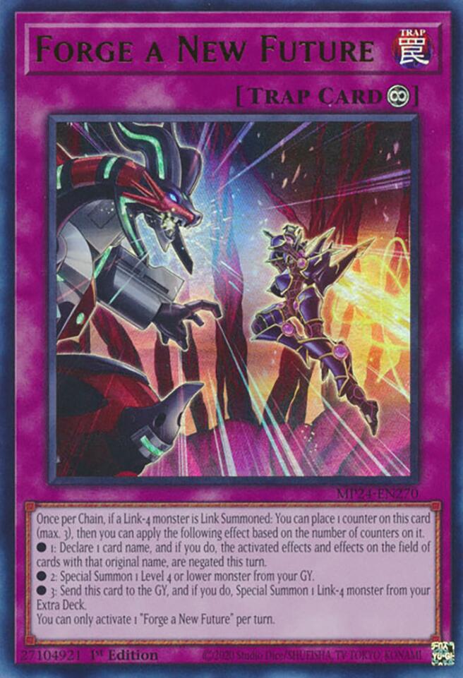 Forge a New Future [MP24-EN270] Ultra Rare | Jomio and Rueliete's Cards and Comics