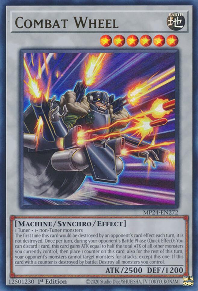 Combat Wheel [MP24-EN272] Ultra Rare | Jomio and Rueliete's Cards and Comics
