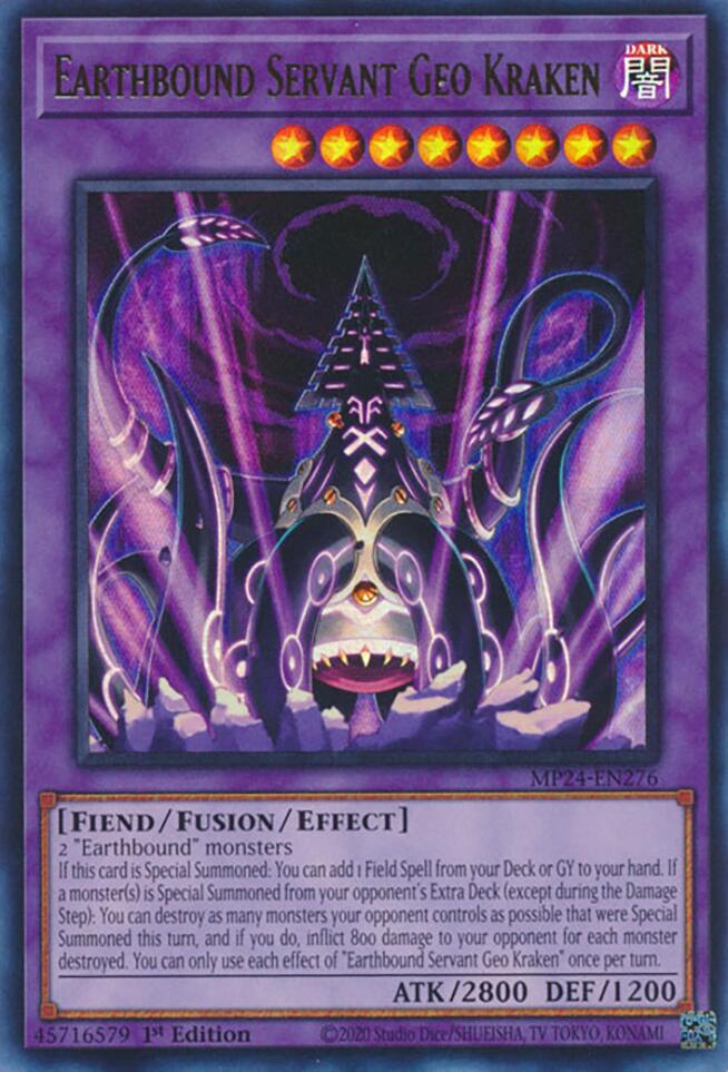 Earthbound Servant Geo Kraken [MP24-EN276] Ultra Rare | Jomio and Rueliete's Cards and Comics