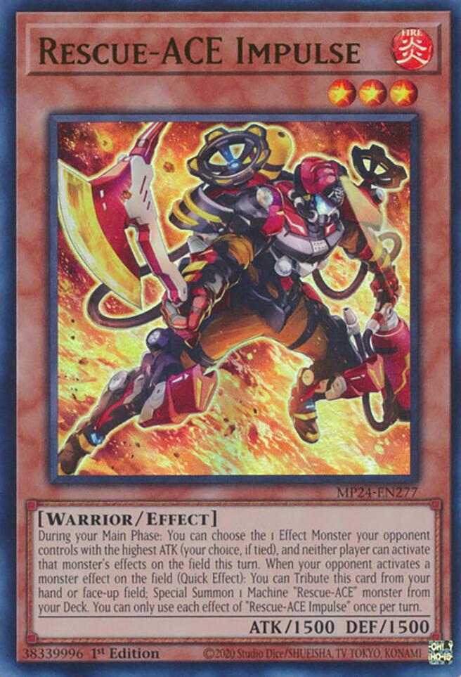 Rescue-ACE Impulse [MP24-EN277] Ultra Rare | Jomio and Rueliete's Cards and Comics