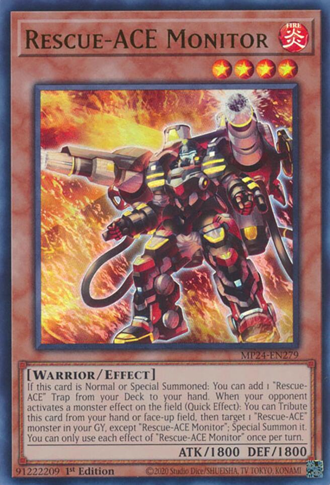 Rescue-ACE Monitor [MP24-EN279] Ultra Rare | Jomio and Rueliete's Cards and Comics