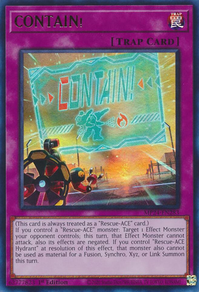 CONTAIN! [MP24-EN283] Ultra Rare | Jomio and Rueliete's Cards and Comics