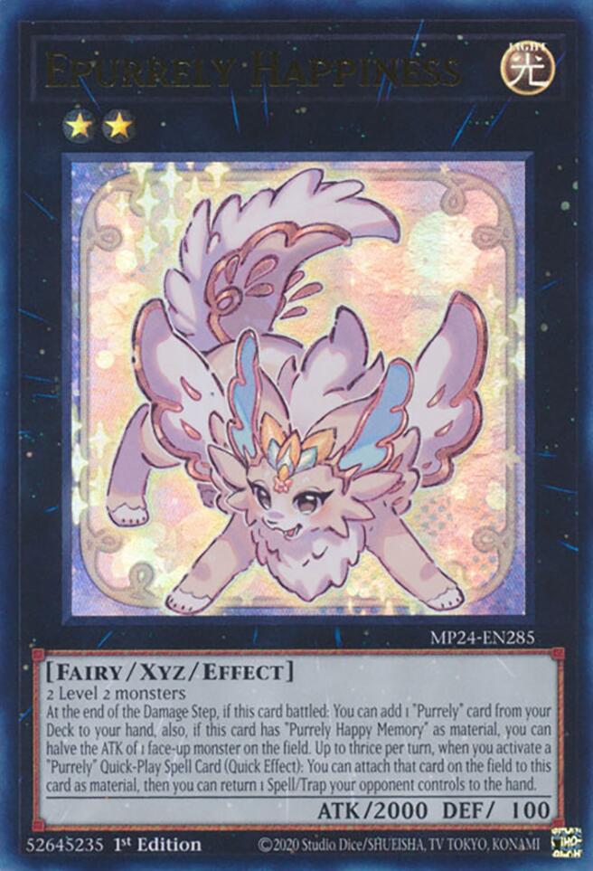 Epurrely Happiness [MP24-EN285] Ultra Rare | Jomio and Rueliete's Cards and Comics