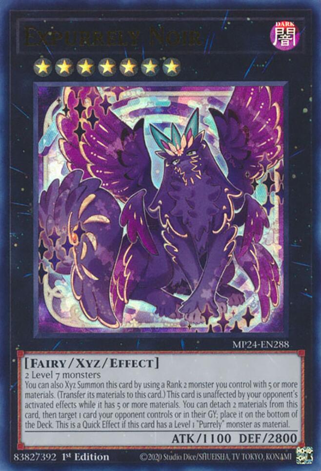 Expurrely Noir [MP24-EN288] Ultra Rare | Jomio and Rueliete's Cards and Comics