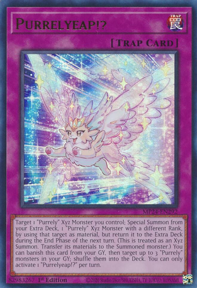 Purrelyeap!? [MP24-EN292] Ultra Rare | Jomio and Rueliete's Cards and Comics