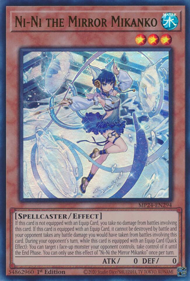 Ni-Ni the Mirror Mikanko [MP24-EN294] Ultra Rare | Jomio and Rueliete's Cards and Comics