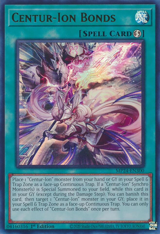 Centur-Ion Bonds [MP24-EN300] Ultra Rare | Jomio and Rueliete's Cards and Comics