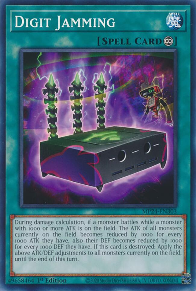 Digit Jamming [MP24-EN303] Common | Jomio and Rueliete's Cards and Comics
