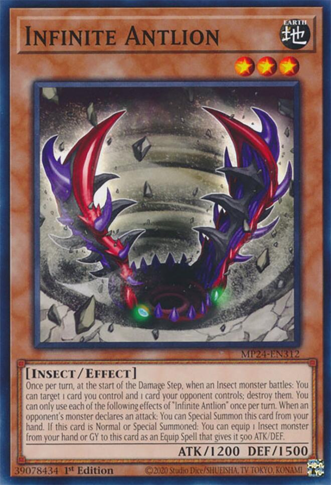 Infinite Antlion [MP24-EN312] Common | Jomio and Rueliete's Cards and Comics