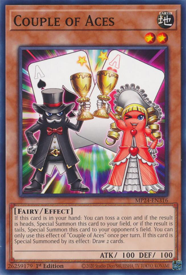 Couple of Aces [MP24-EN316] Common | Jomio and Rueliete's Cards and Comics