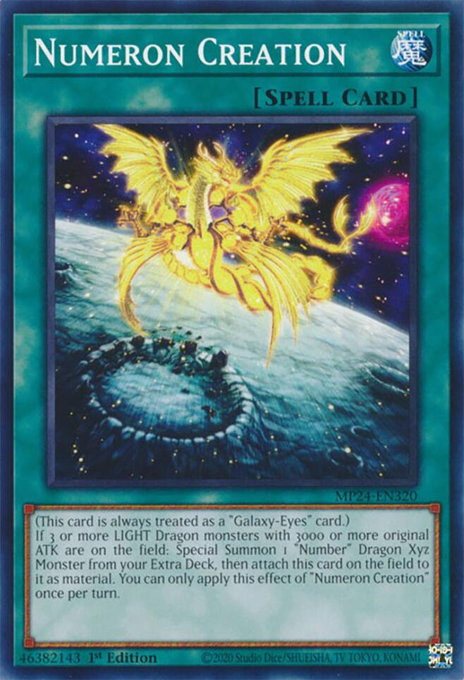 Numeron Creation [MP24-EN320] Common | Jomio and Rueliete's Cards and Comics