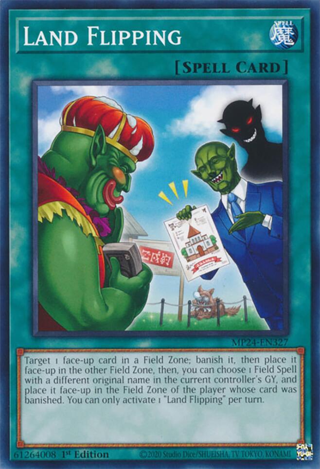 Land Flipping [MP24-EN327] Common | Jomio and Rueliete's Cards and Comics