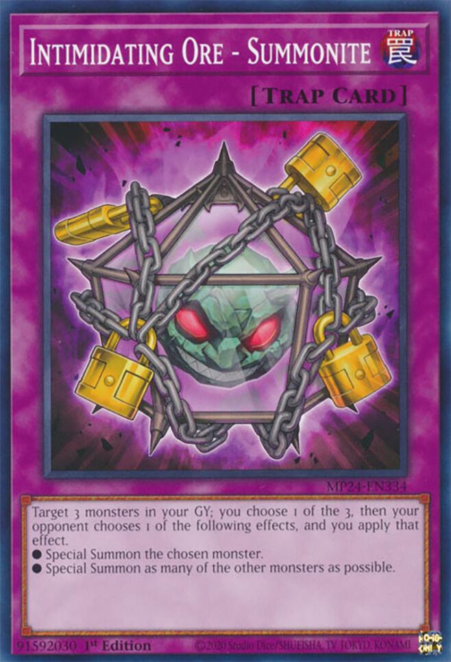 Intimidating Ore - Summonite [MP24-EN334] Common | Jomio and Rueliete's Cards and Comics