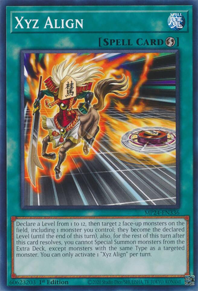 Xyz Align [MP24-EN336] Common | Jomio and Rueliete's Cards and Comics