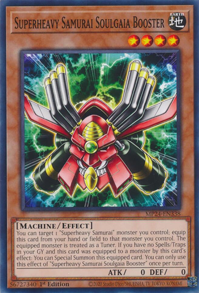 Superheavy Samurai Soulgaia Booster [MP24-EN338] Common | Jomio and Rueliete's Cards and Comics