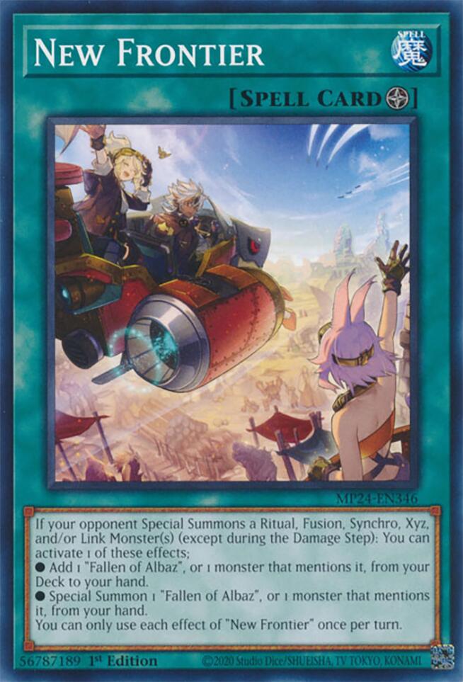 New Frontier [MP24-EN346] Common | Jomio and Rueliete's Cards and Comics