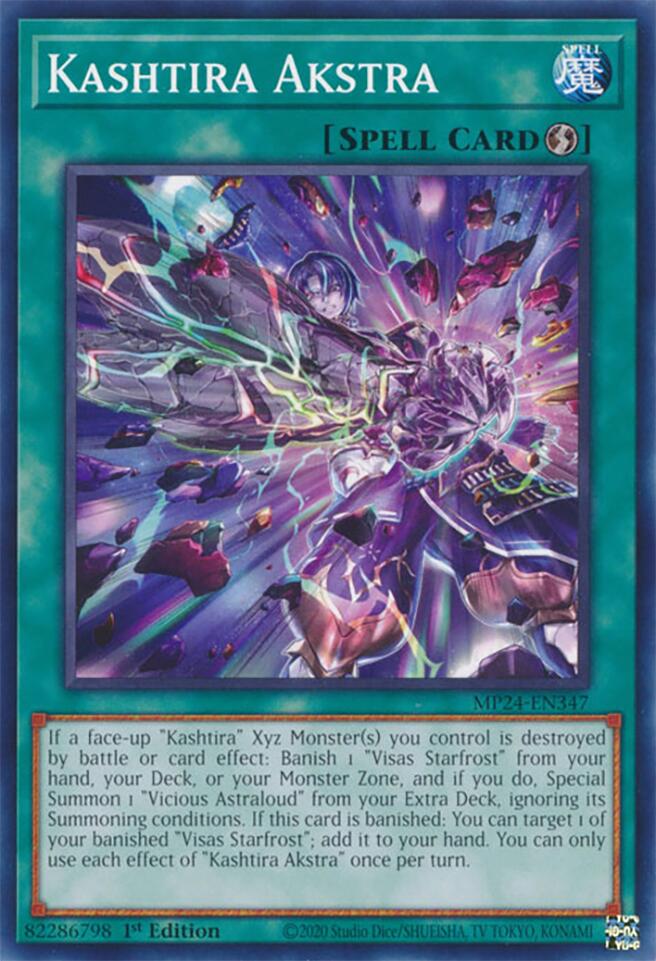 Kashtira Akstra [MP24-EN347] Common | Jomio and Rueliete's Cards and Comics