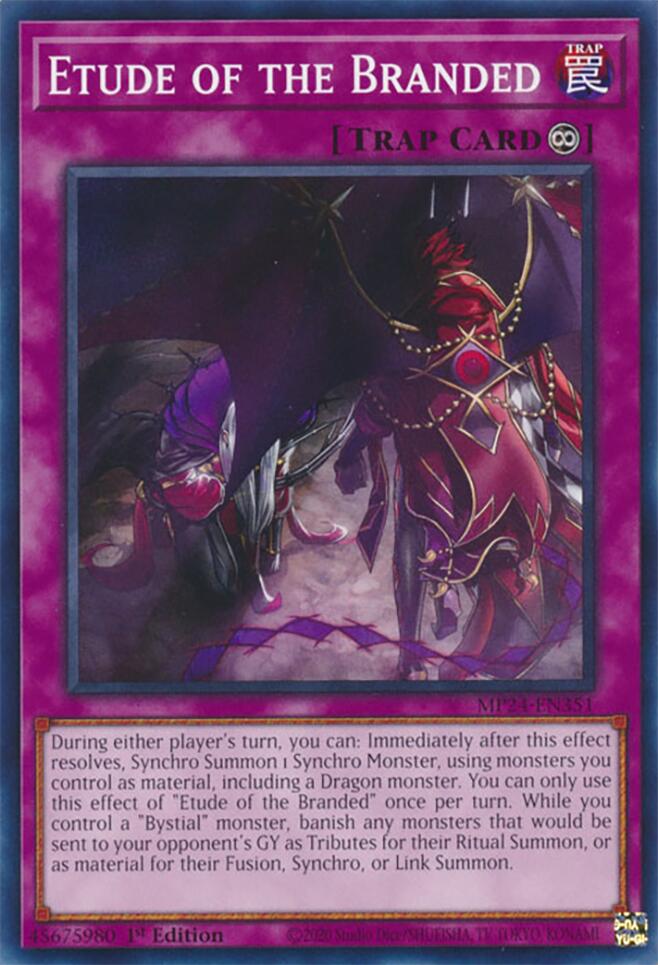 Etude of the Branded [MP24-EN351] Common | Jomio and Rueliete's Cards and Comics