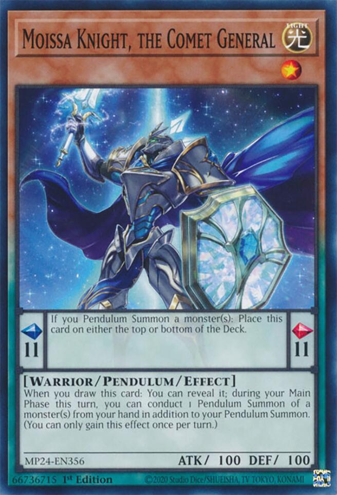 Moissa Knight, the Comet General [MP24-EN356] Common | Jomio and Rueliete's Cards and Comics