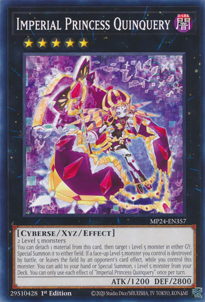 Imperial Princess Quinquery [MP24-EN357] Common | Jomio and Rueliete's Cards and Comics