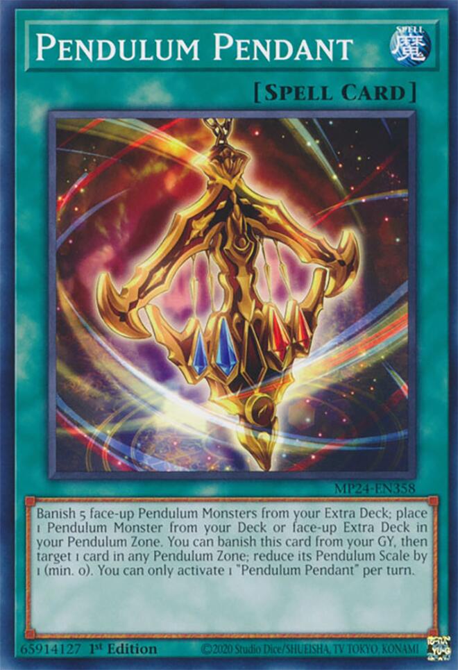 Pendulum Pendant [MP24-EN358] Common | Jomio and Rueliete's Cards and Comics