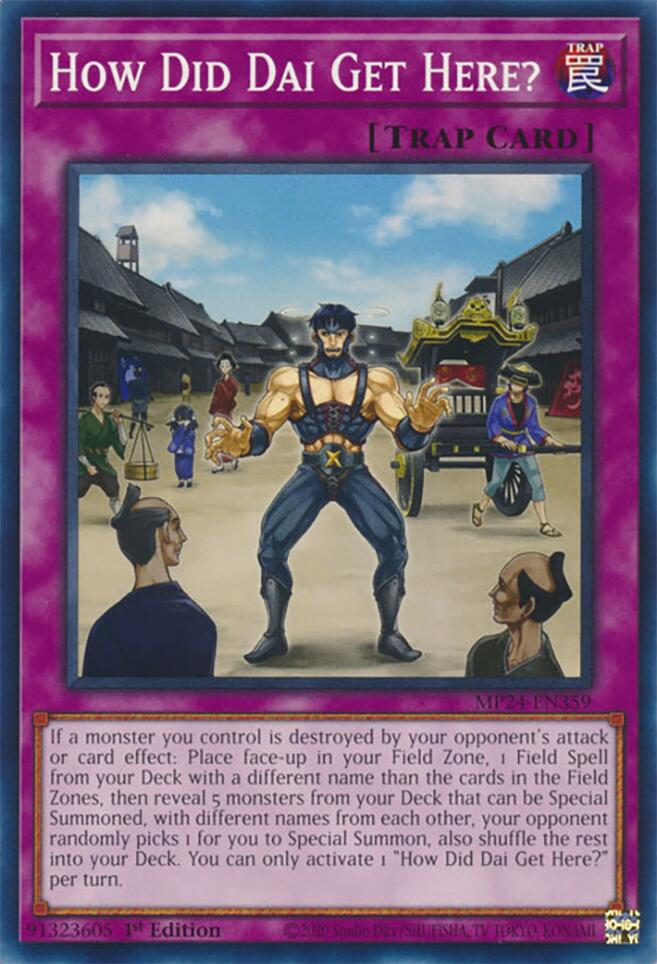 How Did Dai Get Here? [MP24-EN359] Common | Jomio and Rueliete's Cards and Comics
