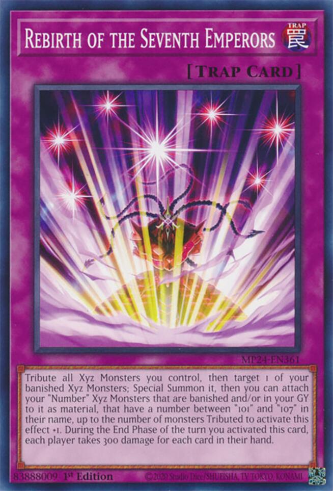Rebirth of the Seventh Emperors [MP24-EN361] Common | Jomio and Rueliete's Cards and Comics