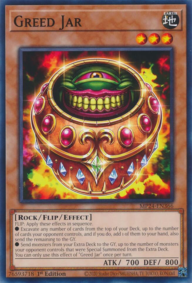 Greed Jar [MP24-EN366] Common | Jomio and Rueliete's Cards and Comics