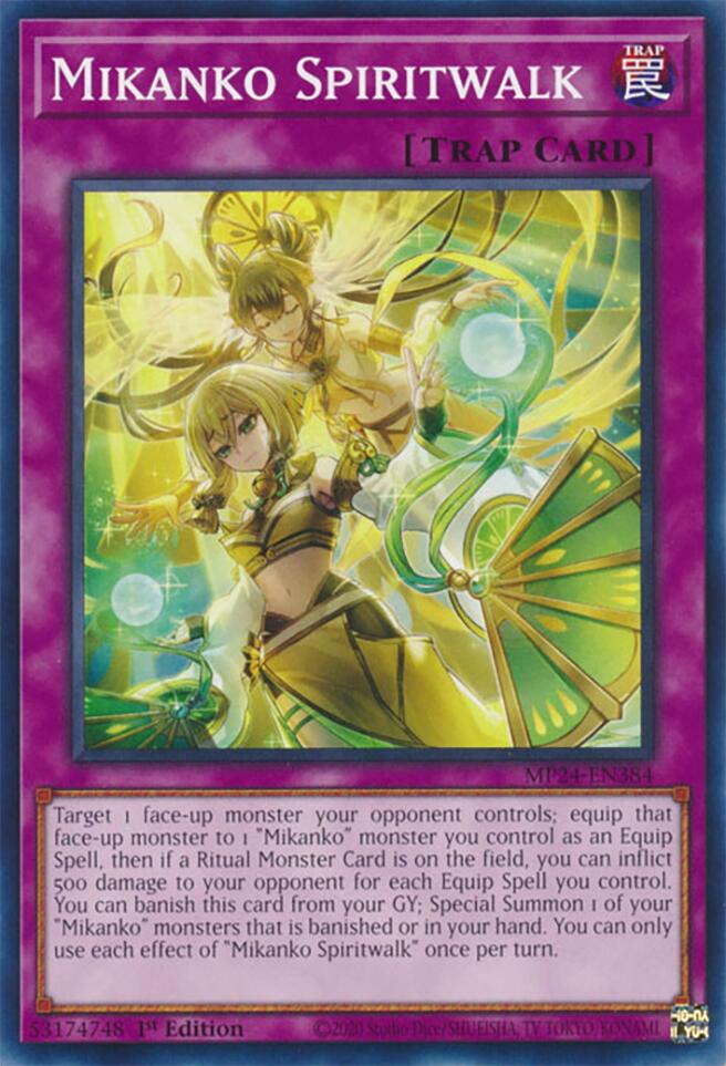 Mikanko Spiritwalk [MP24-EN384] Common | Jomio and Rueliete's Cards and Comics