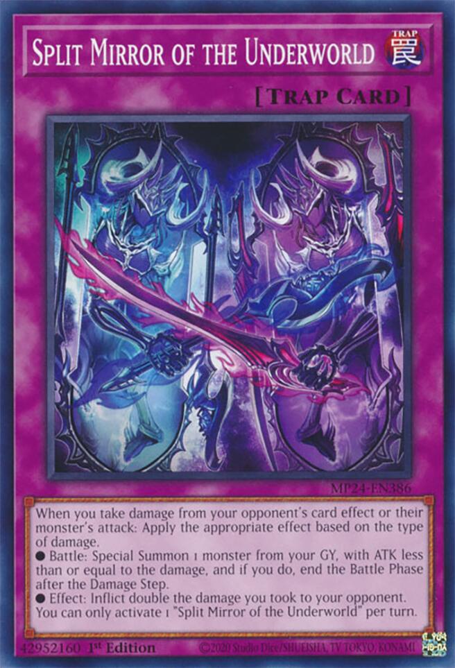 Split Mirror of the Underworld [MP24-EN386] Common | Jomio and Rueliete's Cards and Comics