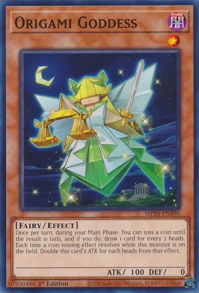 Origami Goddess [MP24-EN390] Common | Jomio and Rueliete's Cards and Comics