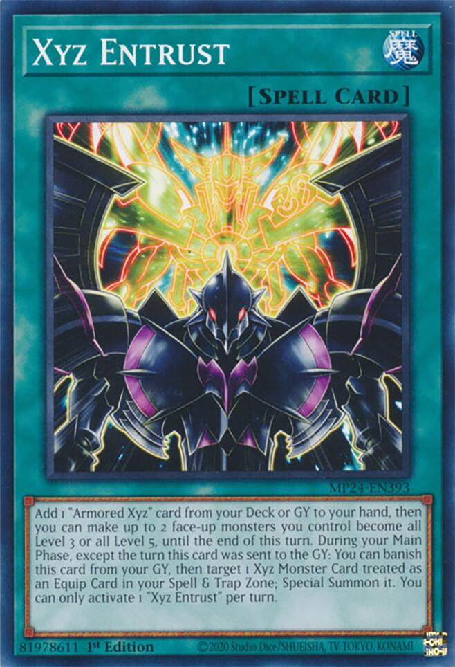 Xyz Entrust [MP24-EN393] Common | Jomio and Rueliete's Cards and Comics