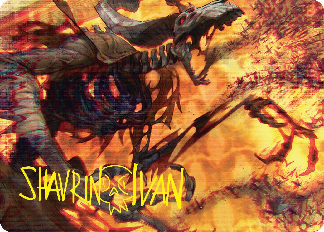 Unwanted Remake Art Card (Gold-Stamped Signature) [Duskmourn: House of Horror Art Series] | Jomio and Rueliete's Cards and Comics