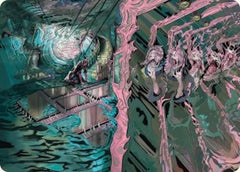Mirror Room // Fractured Realm Art Card [Duskmourn: House of Horror Art Series] | Jomio and Rueliete's Cards and Comics