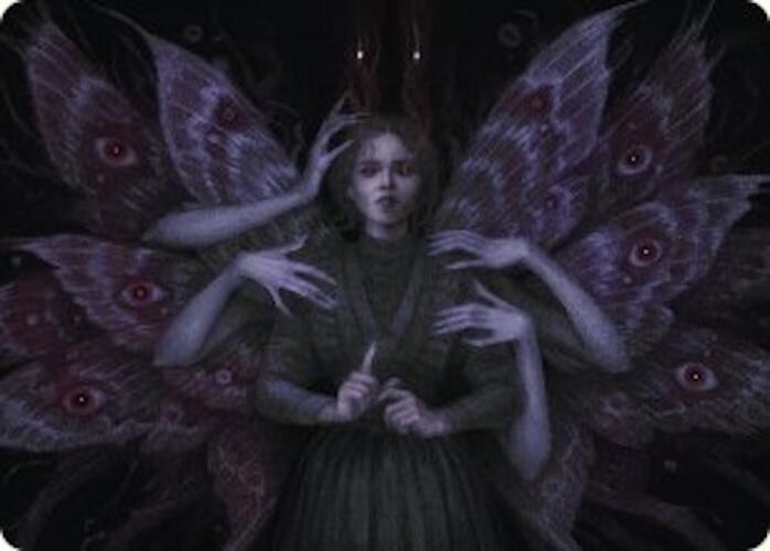 Demonic Counsel Art Card (7/54) [Duskmourn: House of Horror Art Series] | Jomio and Rueliete's Cards and Comics