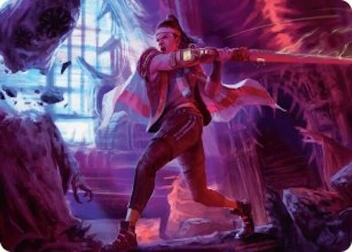 Diversion Specialist Art Card [Duskmourn: House of Horror Art Series] | Jomio and Rueliete's Cards and Comics