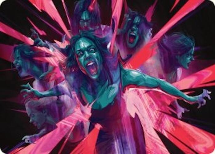 Waltz of Rage Art Card [Duskmourn: House of Horror Art Series] | Jomio and Rueliete's Cards and Comics