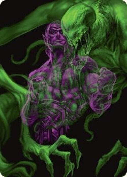 Tyvar, the Pummeler Art Card [Duskmourn: House of Horror Art Series] | Jomio and Rueliete's Cards and Comics