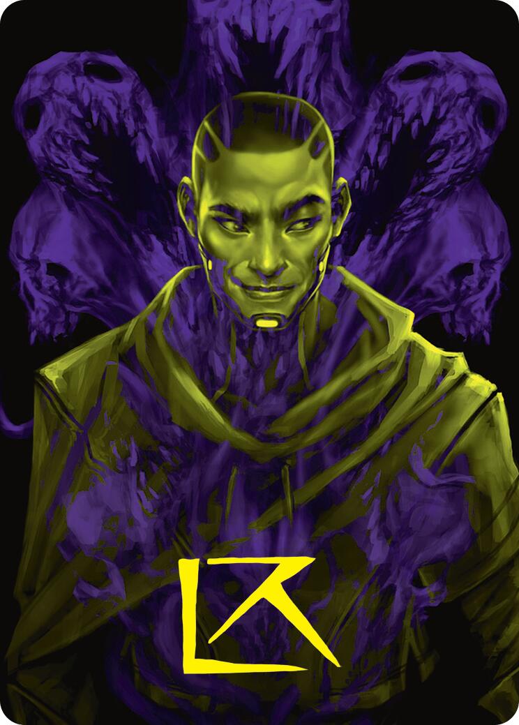 Kaito, Bane of Nightmares Art Card (Gold-Stamped Signature) [Duskmourn: House of Horror Art Series] | Jomio and Rueliete's Cards and Comics