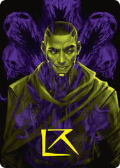 Kaito, Bane of Nightmares Art Card (Gold-Stamped Signature) [Duskmourn: House of Horror Art Series] | Jomio and Rueliete's Cards and Comics