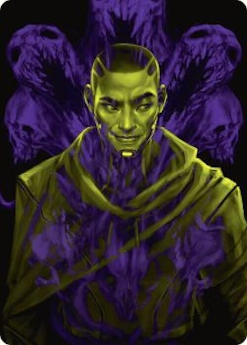 Kaito, Bane of Nightmares Art Card [Duskmourn: House of Horror Art Series] | Jomio and Rueliete's Cards and Comics