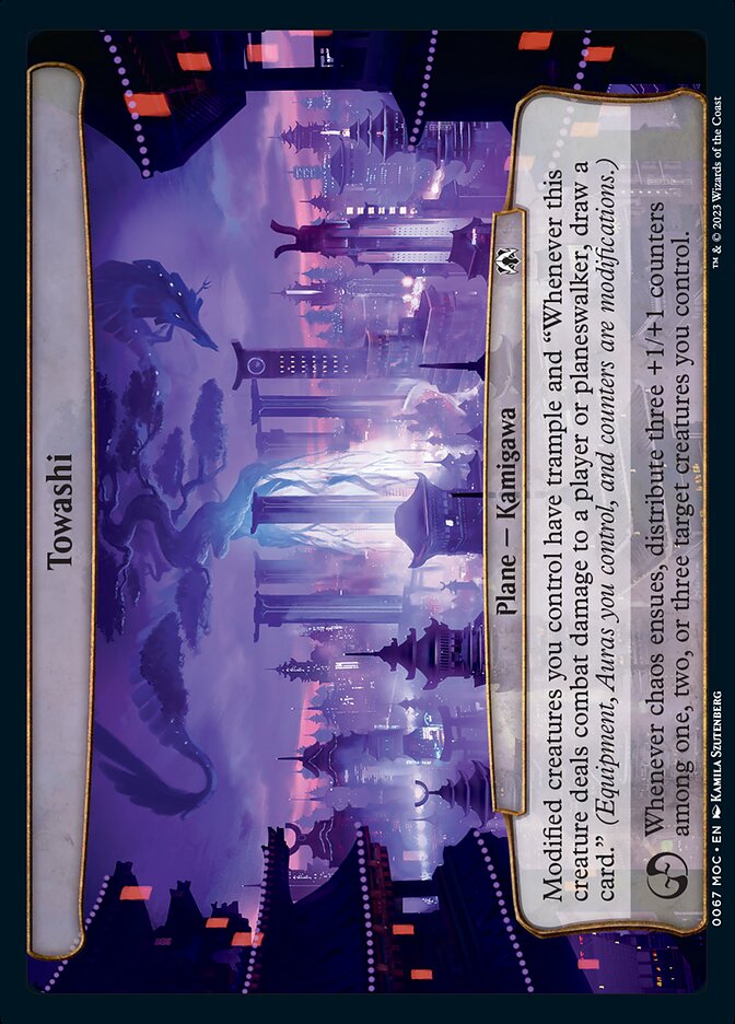 Towashi [March of the Machine Commander] | Jomio and Rueliete's Cards and Comics